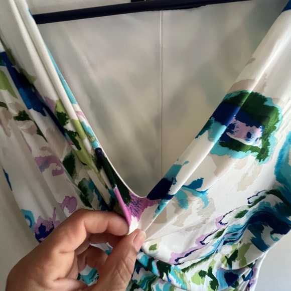 Ralph Lauren Floral Draped Dress - Picture 6 of 9